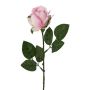 Deko Blume Rose KRALVE, rosa-creme, 65cm, Ø5cm