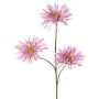 Deko Zweig Chrysantheme LASDIM, lila, 75cm, Ø11cm