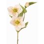 Deko Zweig Christrose SUNMYN, creme, 55cm, Ø8-10cm