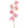 Kunstblume Lathyrus WAHNY, rosa-weiß-grün, 45cm, Ø5,5cm