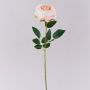 Plastik Blume Rose CHERLEN, zartrosa, 65cm, Ø10cm