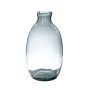 Flaschenvase NERRASITA aus Glas, recycelt, klar, 29,5cm, Ø18cm