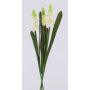 Künstliche Blume Traubenhyazinthen Bund NESANET, weiß, 20cm