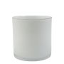 Maxi Teelichtglas SANYA EARTH, weiß, 8cm, Ø8cm