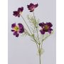 Kunst Blumenzweig Schmuckkörbchen PRESTIOSA, violett-grün, 75cm, Ø6-11cm