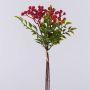 Fake Zweig Vogelbeere ELNATAN, Bund, Früchte, rot, 30cm