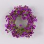 Deko Schleierkraut Kranz LITAGO, violett, Ø20cm