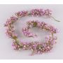 Kunst Girlande Gypsophilia LITAGO, rosa-violett, 180cm