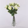 Künstlicher Rosenstrauß MURINET, weiß-creme, 35cm