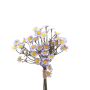 Textilblume Chrysanthemen Bund WEMKE, helllila-blau, 35cm, Ø13cm