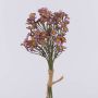 Textilblume Chrysanthemen Bund WEMKE, helllila-blau, 35cm, Ø13cm