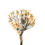 Textilblume Chrysanthemen Bund WEMKE, hellrosa-creme, 35cm, Ø13cm