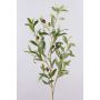 Plastik Oliven Zweig ROVUMA mit Früchten, grün, 95cm