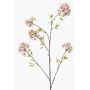 Deko Zweig Zierkirsche SLIRKO mit Blüten, hellrosa, 115cm