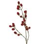 Künstlicher Zweig Brombeere URUMA mit Früchten, rot, 90cm