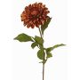 Satin Dahlie TINFAS, kupfer, 60cm, Ø13cm