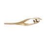 Naturdeko Kokosblatt FAYOLA, gold, 130cm