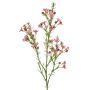 Kunstzweig Wachsblume FRINDALS, dunkelrosa, 65cm, Ø1,5-2cm