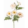 Künstlicher Zweig Pfingstrose LARDUAN, Eco Collection, zartrosa-weiß, 60cm, Ø7cm