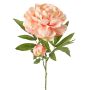 Kunstblume Pfingstrose WARDUAN, Eco Collection, lachs, 65cm, Ø15cm