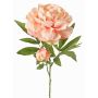 Kunstblume Pfingstrose WARDUAN, Eco Collection, lachs, 65cm, Ø15cm