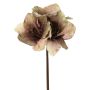 Amaryllis Kunstblume SARDUAN, grün-rosa, 65cm, Ø10cm