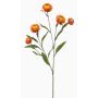 Kunstzweig Strohblume SNAVIK, orange, 70cm