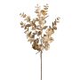 Deko Zweig Eukalyptus SLOFER, metallic-gold, 65cm