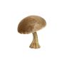 Pilz Deko Figur ARNAH, Samt, beige, 10cm