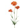 Kunstblumen Zweig Mohnblume IGNIS, orange, 70cm
