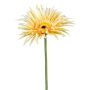 Künstliche Blume Gerbera FELISY, gelb, 65cm
