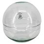 Kugel Terrarium BRYSON aus Glas, recycelt, klar, 19,5cm, Ø19,6cm