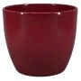 Pflanztopf TEHERAN BASAR, Keramik, weinrot, 13,5cm, Ø15,5cm