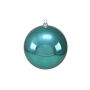 Weihnachtskugel TEODORA, glänzend türkis, Ø30cm