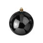 Weihnachtskugel TEODORA, glänzend schwarz, Ø30cm