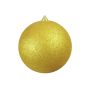 Weihnachtskugel CANELA, Glitzer, gold, Ø20cm