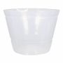 Kunststoff Einsatzgefäß KIPA für Pflanzkörbe, wasserdicht, klar, 22cm, Ø30cm