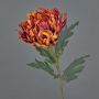 Dekoblume Chrysantheme LINGYUN, orange-rot, 65cm, Ø16cm