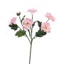Dekozweig Chrysantheme LONGBAO, rosa, 60cm