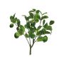 Plastik Ast Limette XIALIN mit Früchten, grün, 60cm