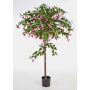 Dekobaum Fuchsie SANTIAGO, Echtstamm, mit Blüten, pink, 140cm