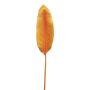 Plastik Blatt Strelitzien YISHAO, orange-rosa, 90cm