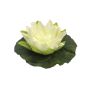 Künstliche Seerose SHUOLIN, schwimmend, creme, Ø18cm