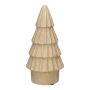 Deko Tannenbaum LOVRA, Terrakotta, sand, 20cm, Ø9,8cm