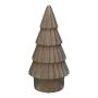 Deko Tannenbaum LOVRA, Terrakotta, braun, 29cm, Ø14cm