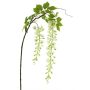 Dekoblumen Zweig Blauregen LIANMU, creme, 140cm