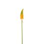 Kunstblume Fackellilie MAVORA, grün-gelb, 80cm