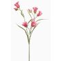 Deko Zweig Glockenblume EMMELY, dunkelrosa, 65cm, Ø5cm