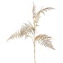 Kunst Asparagus plumosus Zweig GIONA, gold, 85cm