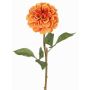 Kunstblume Dahlie BREDANA, orange, 60cm, Ø11cm